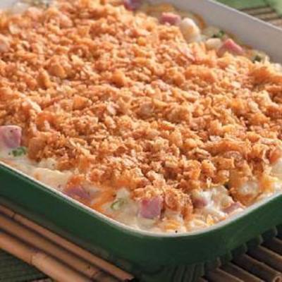 crunch top ham en aardappelbraadpan