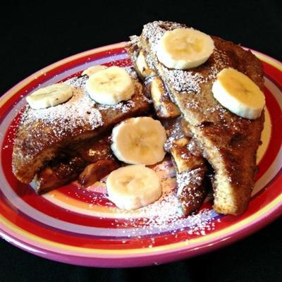 banaan en nutella® wentelteefjes