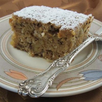 walnoot-kokos-appelmoes koffie cake