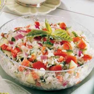 basilicum tomatensalade