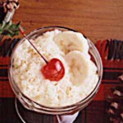 bananen tapioca pudding