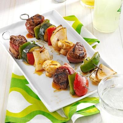 gegrilde rundvlees Kabobs