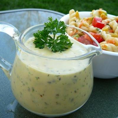 huis-opener pastasalade dressing