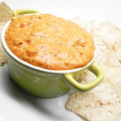 slowcooker chili queso dip