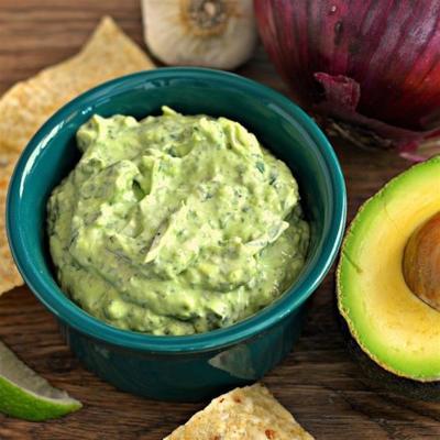 avocado-spinazie dip