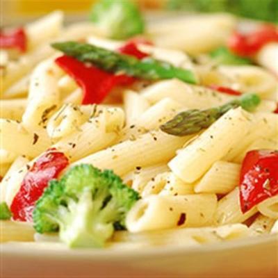 clamato® pasta primavera met romige saus