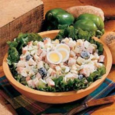 ham 'n' spuds salade