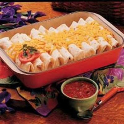 kip rijst burrito's