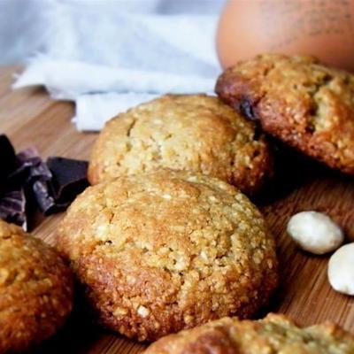 Graanvrije en glutenvrije chocoladekoekjes