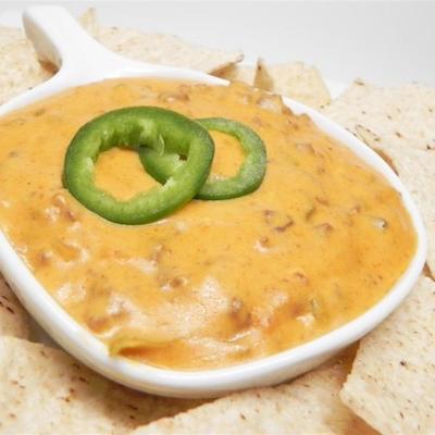 Mexicaanse kaas en hamburgerdip