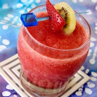 strawberry-kiwi slush