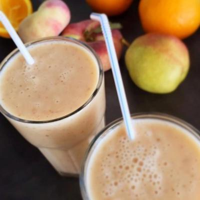 fuzzy navel smoothie - alcoholvrij