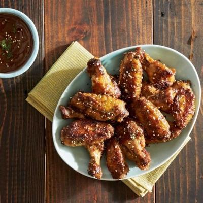 peanut sesame chicken wings