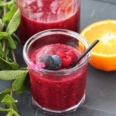 besmettelijke bevroren sangria slush