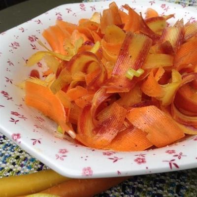 regenboog wortel salade