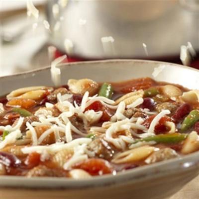 gekruide mexicaanse minestrone stoofpot