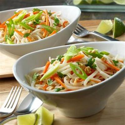 thai curry noodle bowl