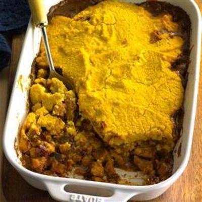 chili tamale taart