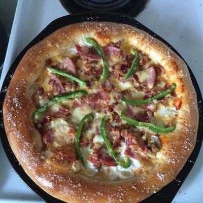 perfect elke keer pizza of calzone-deeg