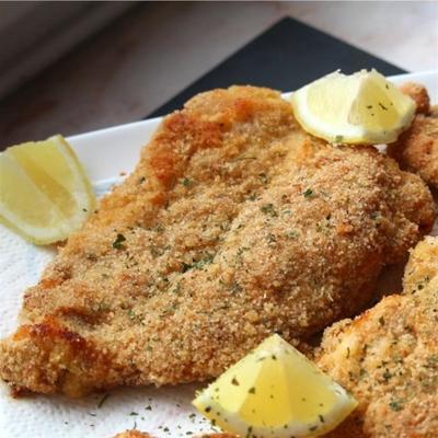 gebakken kip schnitzel