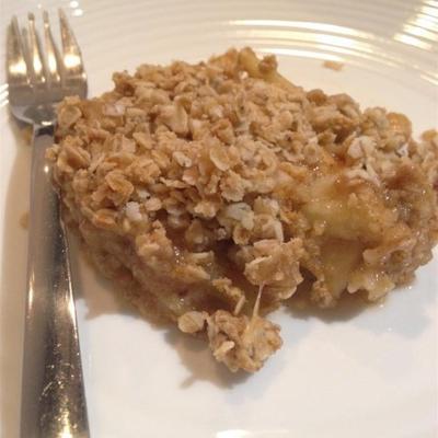 karamel apple crumble