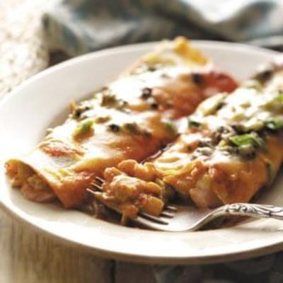 alaskan heilbot enchiladas