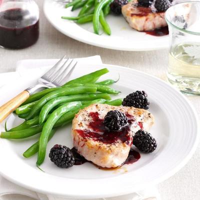 braambessen van het braambessenvarkensvlees