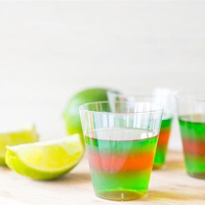 gelaagde margarita jell-o®-opnamen