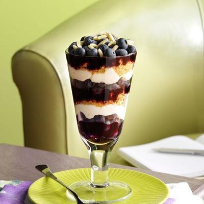 blueberry cheesecake ontbijt parfait