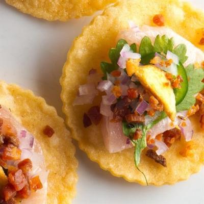 Hamachi Tostada