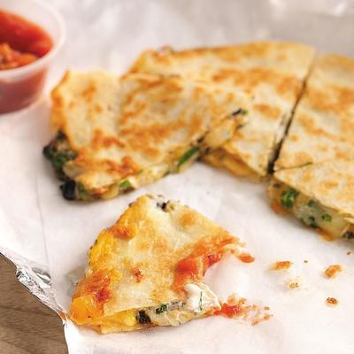 3-kaas quesadilla's