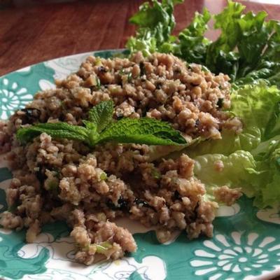 Thaise larb salade