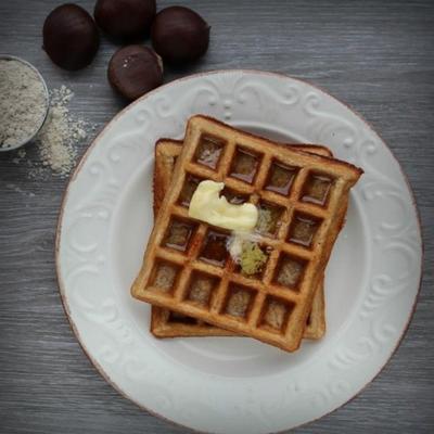 kastanjemeelwafels (glutenvrij)