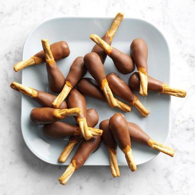 chocolade karamel kalkoen benen