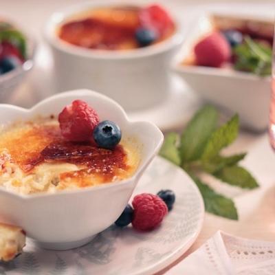 crème brulee rijstpap