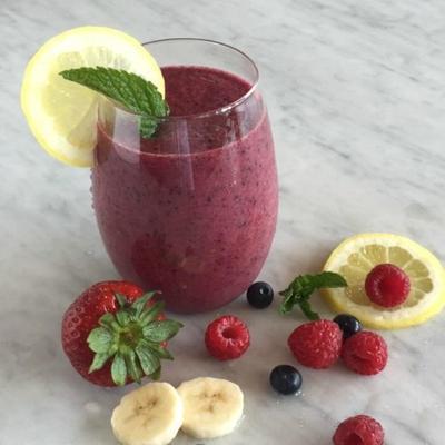 zeer bessen thee smoothie