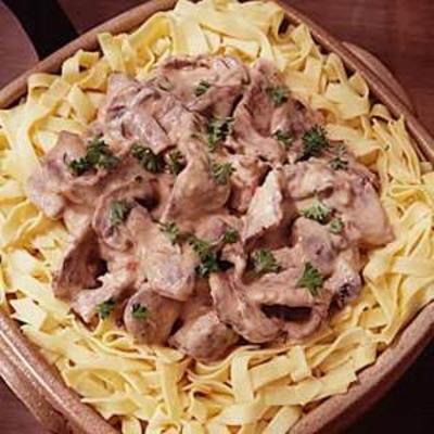 ronde steak stroganoff