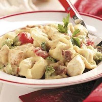 kip tortellini alfredo soep