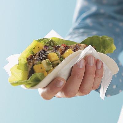 gegrilde heilbot sla wraps