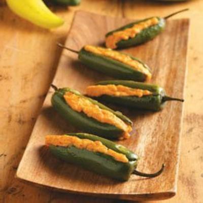 gegrilde gevulde jalapenos