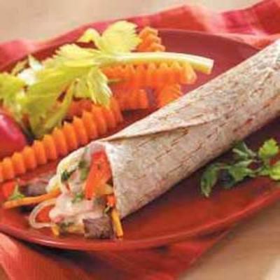 biefstuk veggie wraps