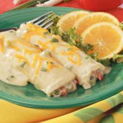 witte kippenenchiladas