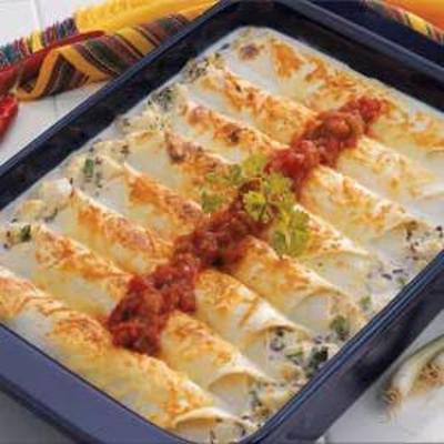 make-over romige heilbot enchiladas