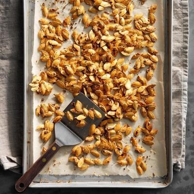 sesam-knoflook pompoenpitten