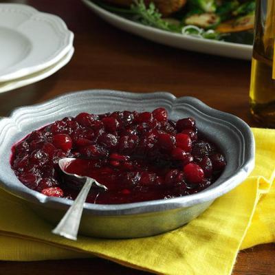 drievoudige cranberrysaus