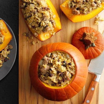 gevulde suiker pompoen