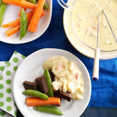 sensationele krabfond fondue