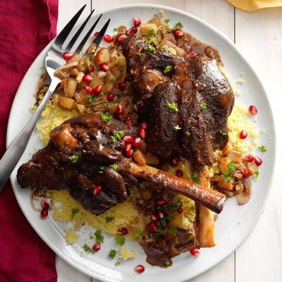 peren en granaatappel lam-tagine