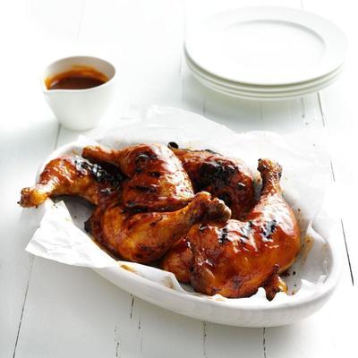 honingbalsemische bbq kip