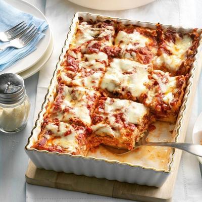 make-over vleesloze lasagne